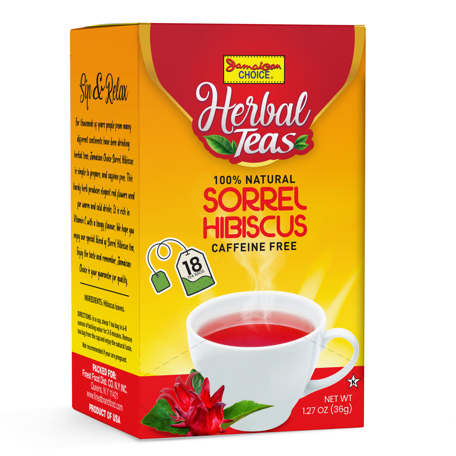その他 Luto Sorrel Hibiscus Tea - 1.69 Oz - 0453 – Finest Food NY