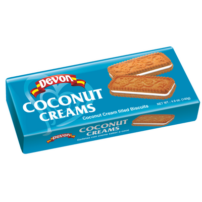 Devon Coconut Cream Biscuits - 4.9 Oz - 2063