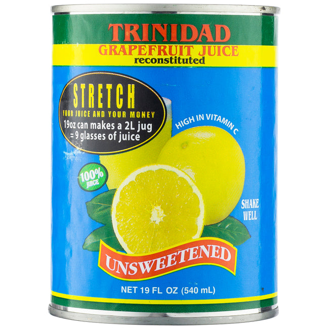 Trinidad Grapefruit Juice Unsweetened - 19 Fl Oz - 0993