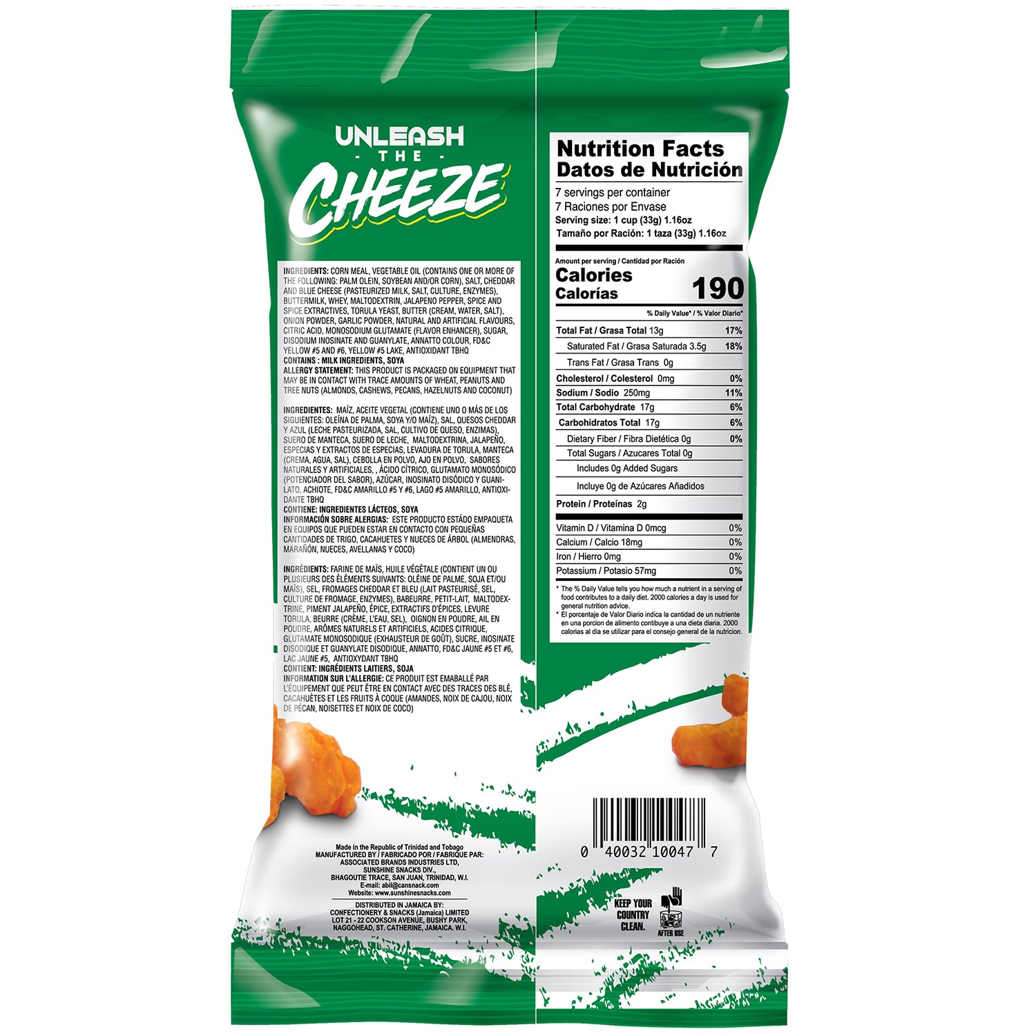 Chee Zees Jalapeno (LG)- 2410 – Finest Food NY