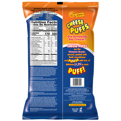 Sunshine Cheese Puffs - 2.0 Oz - 2414